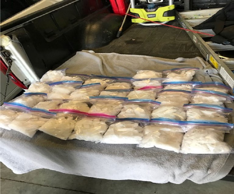 The Thurston County Narcotics Task Force seized 30 pounds of meth in Tumwater on Friday, April 2 after arresting a person accused of attempting to sell the drugs.
